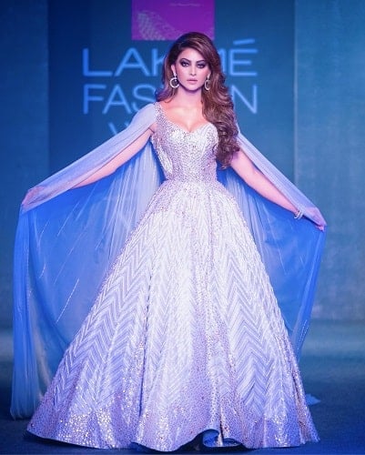 Urvashi Rautela in a fashion show
