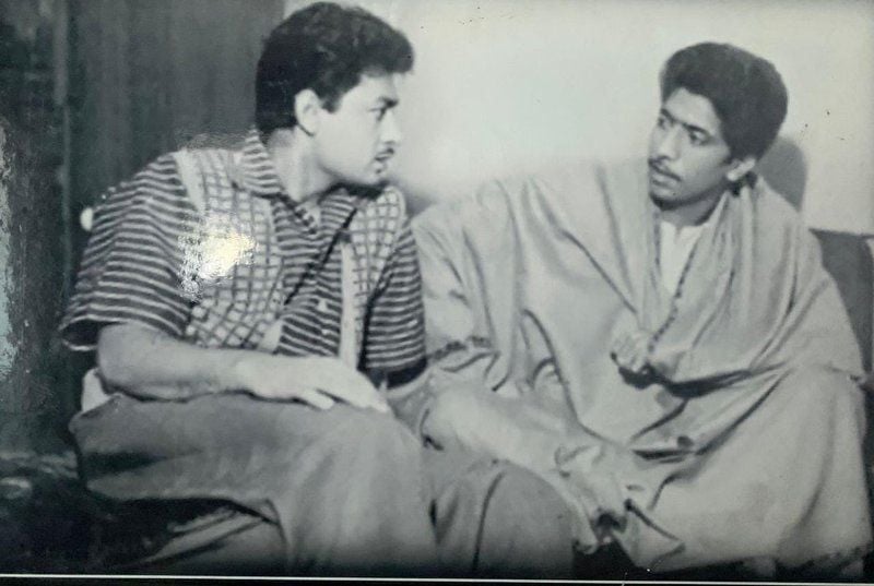 Ustad Amanat Ali Khan and Ustad Bade Fateh Ali Khan at a young age