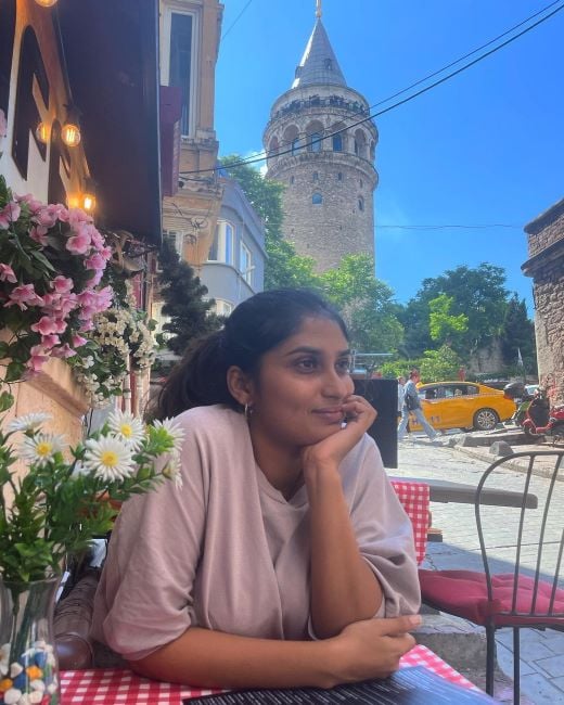 Uthara Krishnan in Istanbul