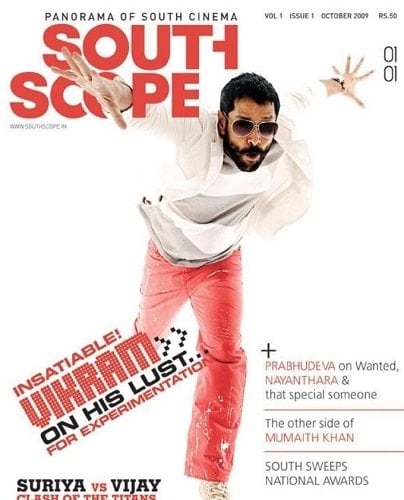 Vikram featured on South Scope magazine