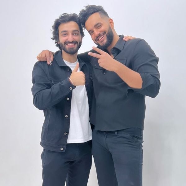 Vaibhav Gandhi with Abhishek Malhan