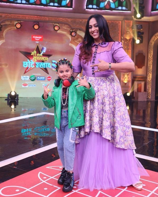 Vaishali Samant in a TV show