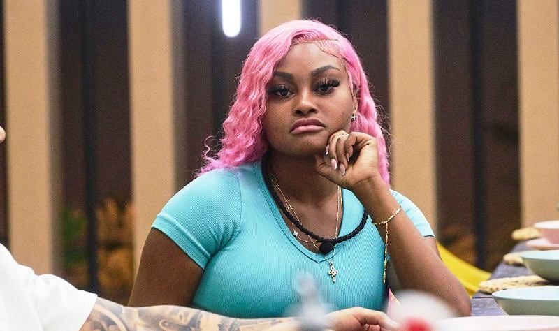 Valentina Ruiz in a still from the reality show La Casa de los Famosos Colombia (LCFC) 2 (2025)