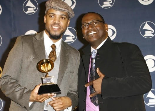 Van Hunt after receiving Grammy award