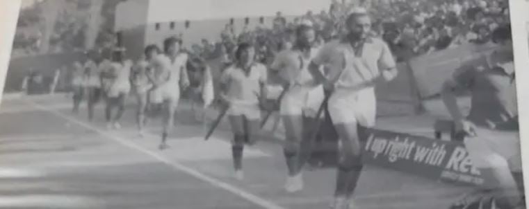 Varinder Singh during a national hockey tournament