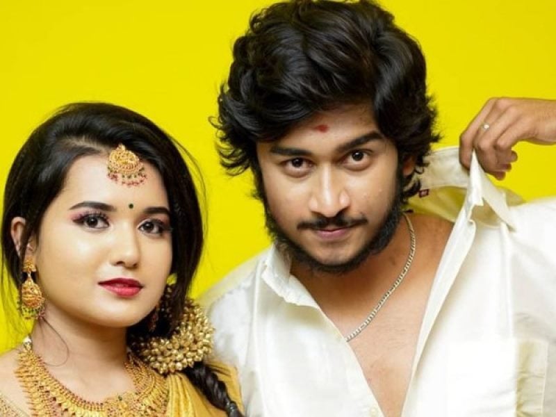 Varsha Kaveri with Varun Aradhya 