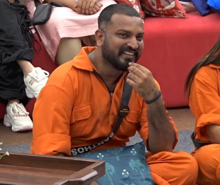 Varthur Santhosh in the reality show 