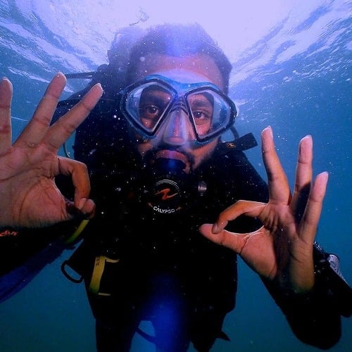 Varun Bangera during his trip