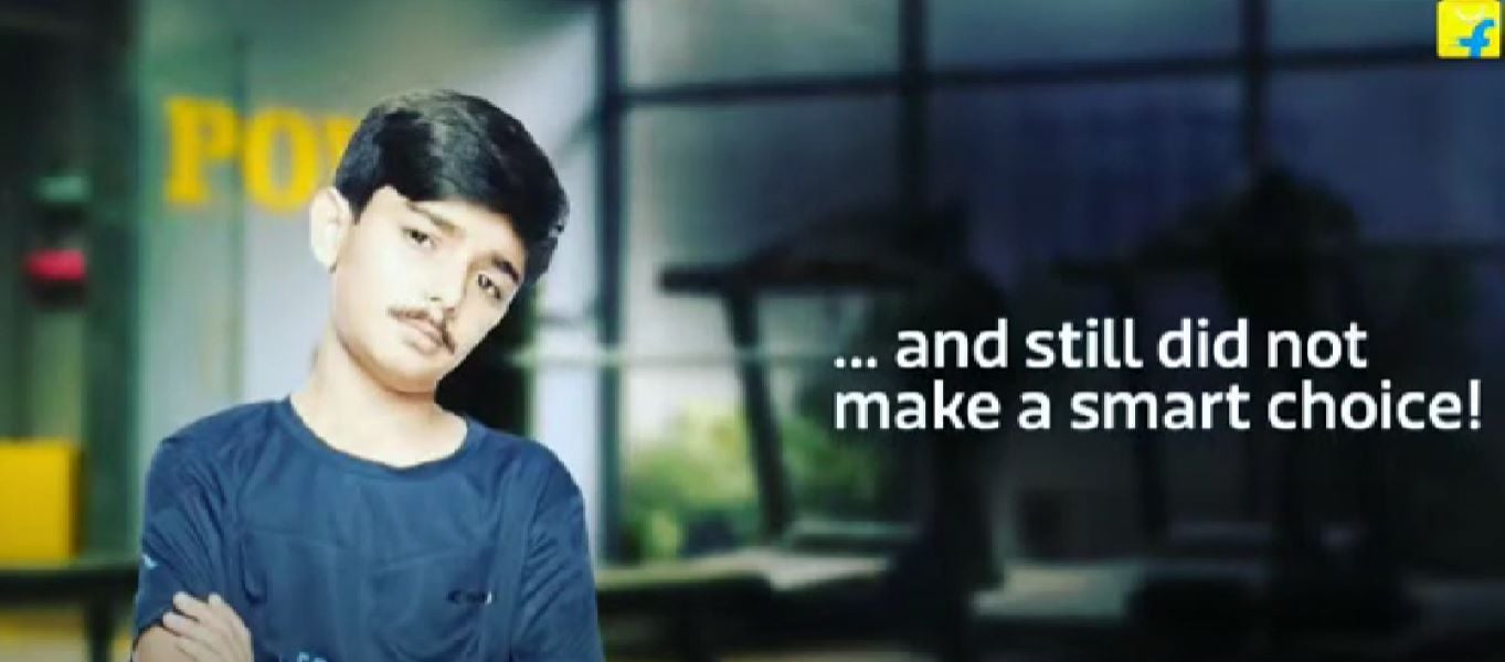 Varun Buddhadev in Flipkart advertisement