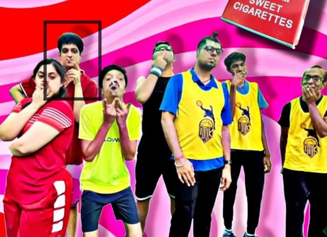 Vedant Sharma with the cast of the film Sitaare Zameen Par (2025)