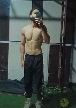 Vichaar during a gym session