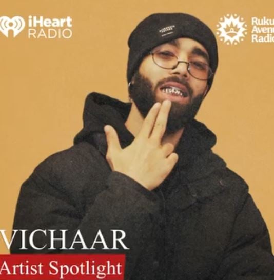 Vichaar on the cover of his first EP 