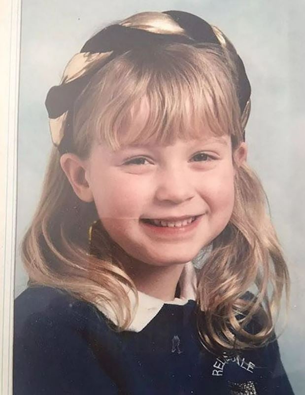 Vicky Pattison in childhood