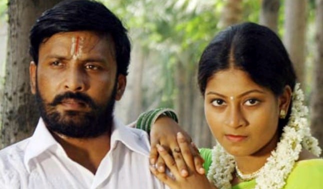 Vignesh in a still from the film Aacharya