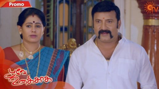 Vignesh in a still from the television serial Poove Unakkaga