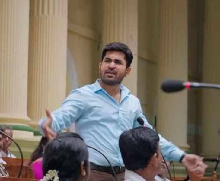 Vijay Antony in a still from the film 