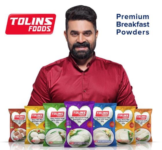 Vijay Babu in an advertisement