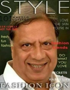 Vijay Tandon on magazine coverpage
