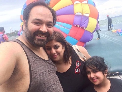 Vijayant Kohli during his vacation