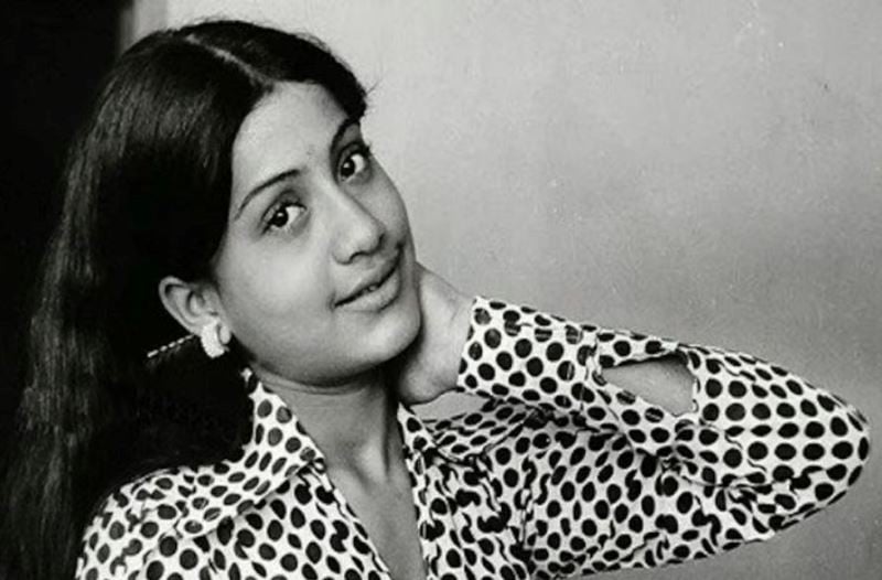 Vijayashanti in her early 20s