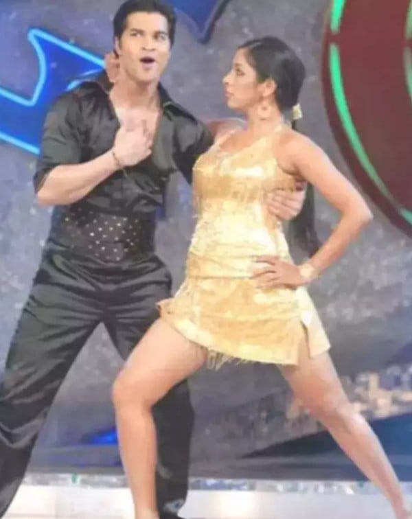Vikas Sethi in a still from the Indian dance reality show Zara Nachke Dikha (2008)