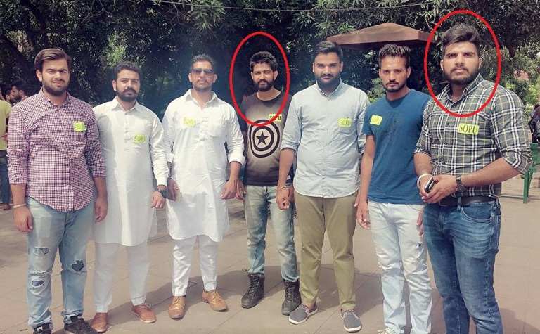  Vikram Brar with Gurlal Brar (extreme right)