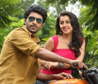 Vikram Prabhu in a still from the film Neruppu Da