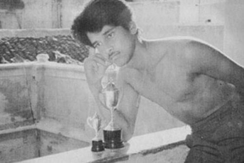Vikram in his younger days