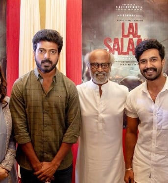 Vikranth Santosh while promoting his film Lal Salaam