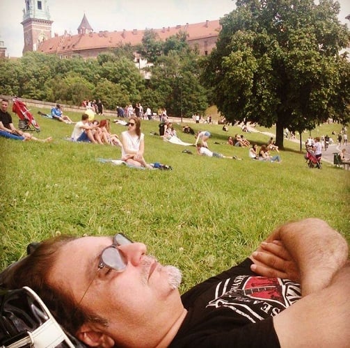 Vinay Pathak during his vacation