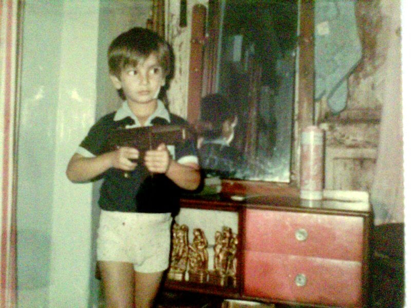 Vineet Raina as a kid