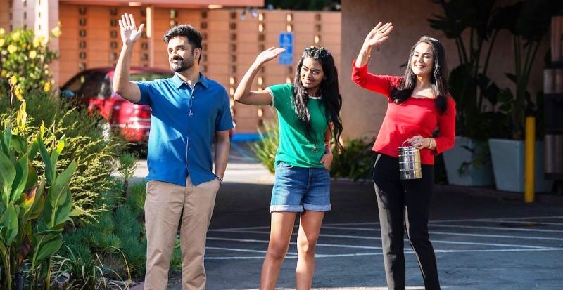 Vir Das and Preity Zinta in Fresh Off the Boat (2020)