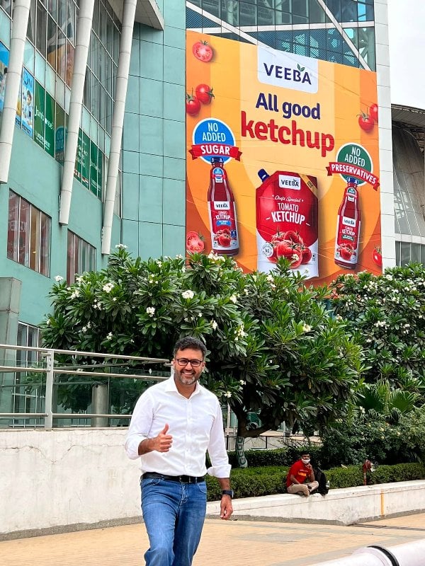 Viraj Bahl at his company