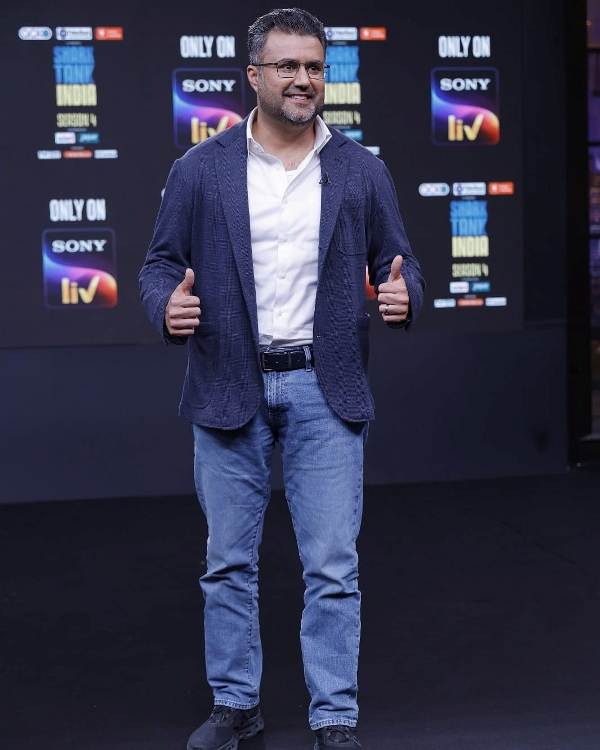 Viraj Bahl at the launch event of Shark Tank India 4.