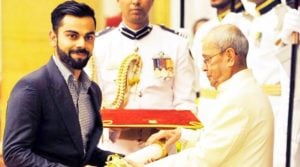 Virat Kohli - Padma Shri Award