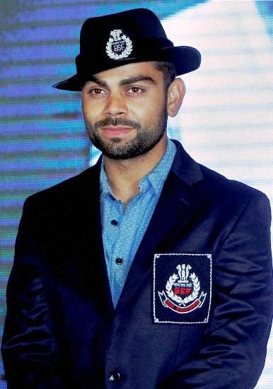 Virat Kohli as BSF ambassador