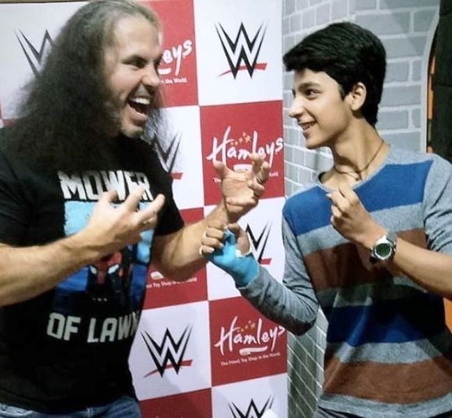 Viren Vazirani With Matt Hardy