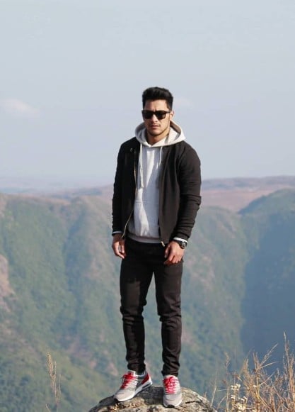 Vishal Brahma during a trip