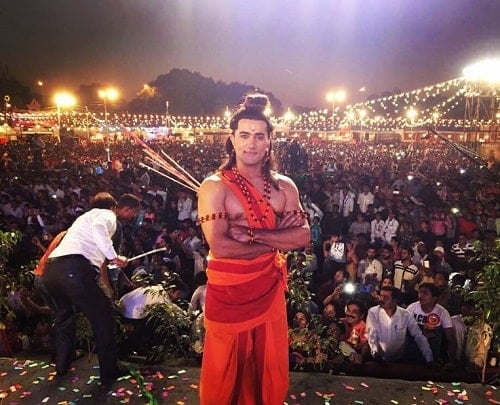 Vishal Karwal in a ramleela