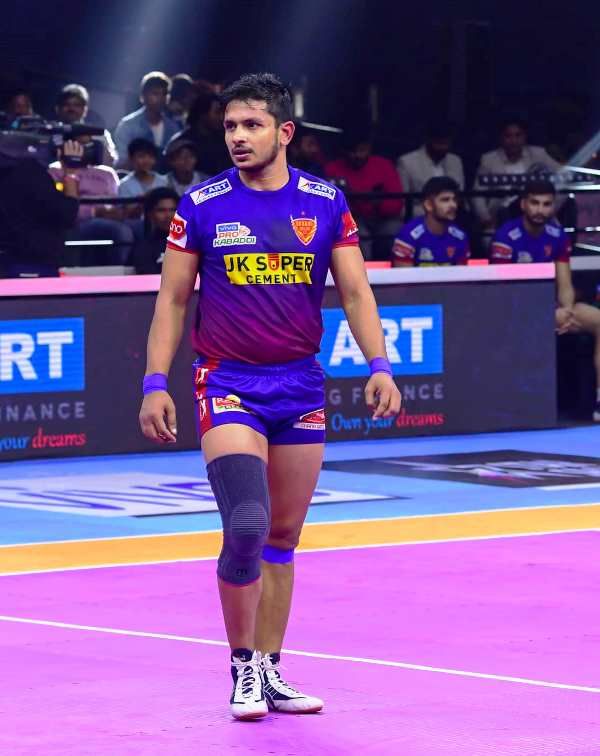 Vishal Lather during Pro Kabaddi League 9