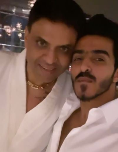 Vishal Singh with Sandeep Sikchand