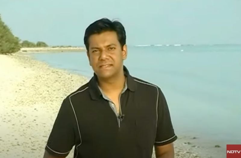 Vishnu Som in a still from the NDTV documentary titled 