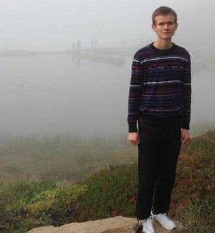 Vitalik Buterin during his college days