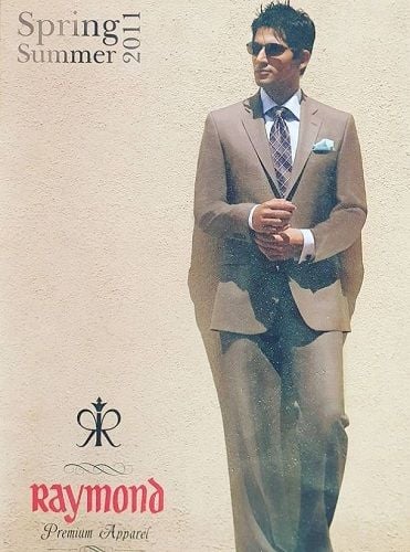 Vivan Bhatena in a print advertisement