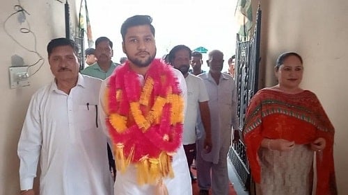 Vivek Bali with his family