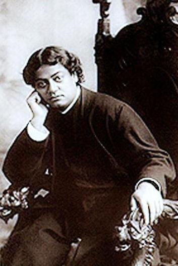 A photo Swami Vivekananda taken in San Francisco (1900)