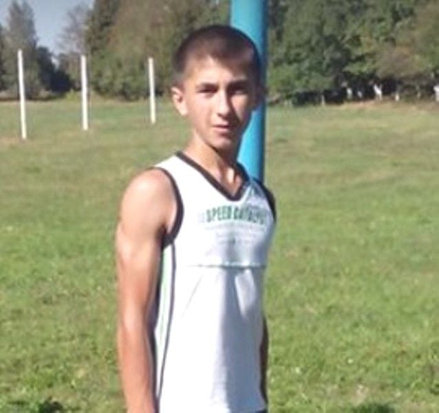 Vladimir Shmondenko at the age of 14