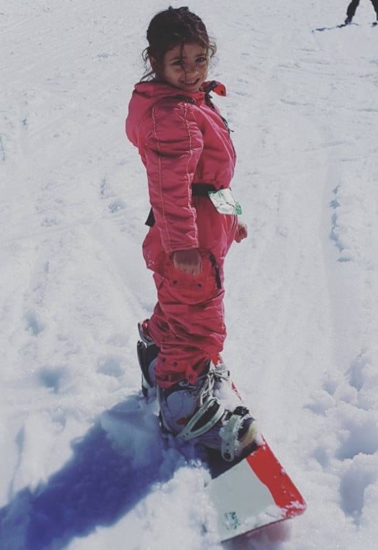 Ward Musharafieh during her childhood