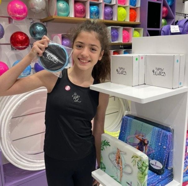 Ward Musharafieh showing Turn With Ward Turn Disc at a One Sports Store