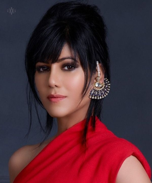 Warda Khan modelling for a jewellery brand